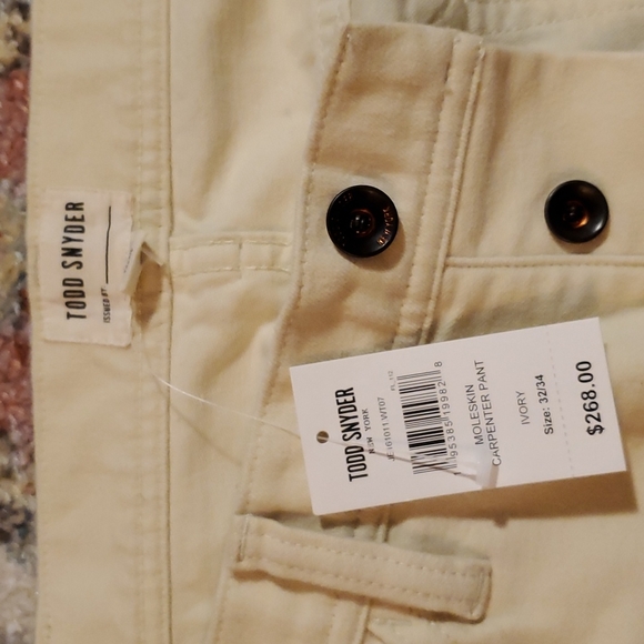 Todd Snyder Moleskin Carpenter Pants - Picture 3 of 6